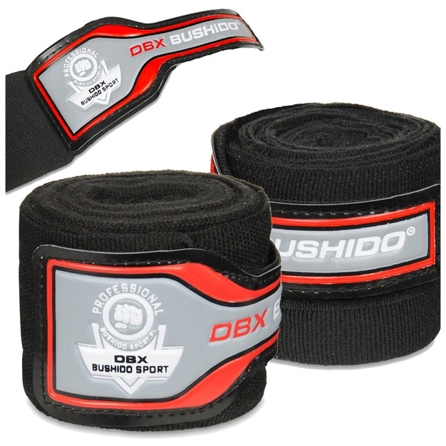 ELASTISCHE BOXBANDAGEN, WRAPS 4M SCHWARZ