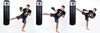 130 cm / PULSE - Boxsack 130 cm Empty + RING