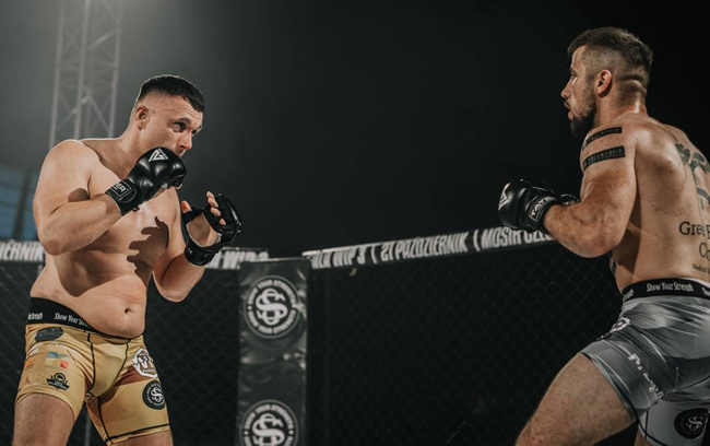 MMA Sparring Handschuhe M - Taver Schwarz - Origin Serie