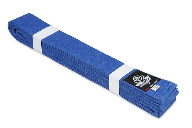 Karate Kimono Gürtel - blau 260 cm