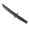Gummi-Trainingsmesser Messerattrappe, schwarz - ARW-5051