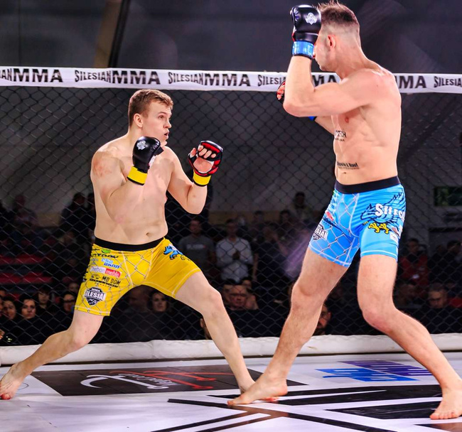 MMA Sparring Handschuhe S/M - Phantom Rot - Valor Series