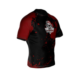 Das "Blood" Kompressions-T-Shirt Rashguard aus Material DBX MORE DRY M