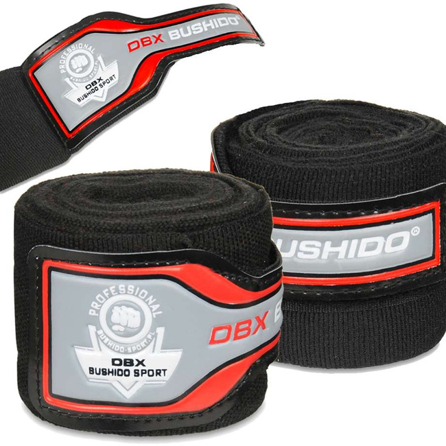 ELASTISCHE BOXBANDAGEN, WRAPS 4M SCHWARZ