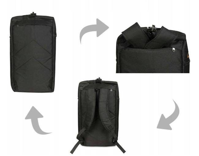Trainingstasche 3 in 1 - Rucksack + Tasche - PREMIUM DBX-SB-20