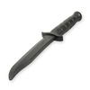 Gummi-Trainingsmesser Messerattrappe, schwarz - ARW-5051