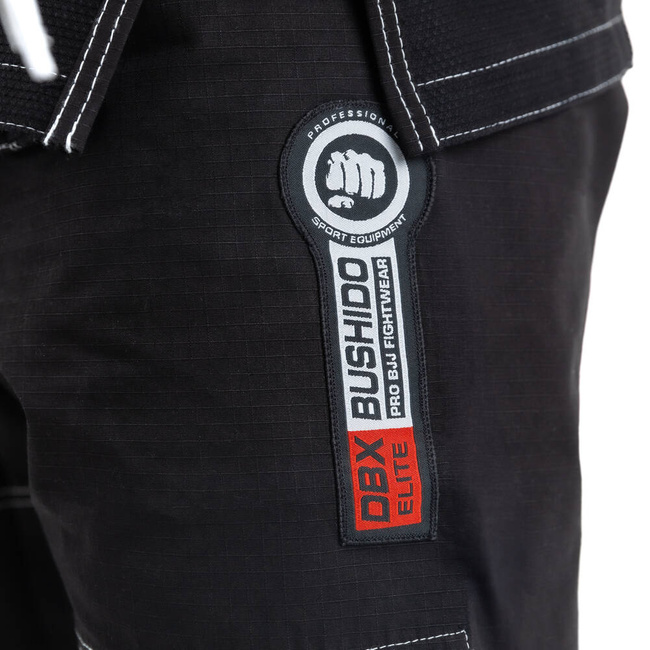 Kimono / GI für BJJ Training - Schwarz DBX ELITE A0 + PAS A0