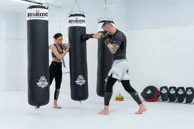 Boxsack - 160 White- 160 cm / 50 kg