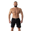 Bushido MMA Shorty Trainingsshorts Schwarz XL