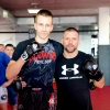 MMA Sparringshandschuhe M - Warrior Black - Legacy Series