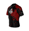 Das "Blood" Kompressions-T-Shirt Rashguard aus Material DBX MORE DRY M