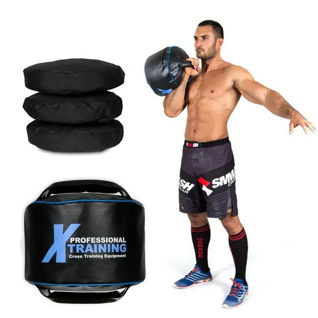 15 kg XBAG + Satz von 3 x 5kg - Kettlebell mit Gewichtsverstellung