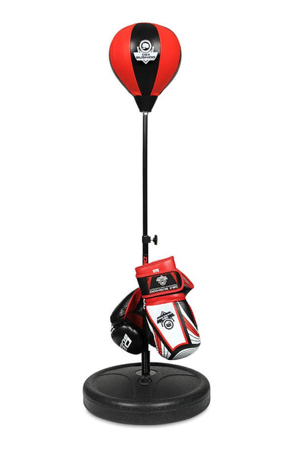 DBX PRO Set - Standing Boxing Pearl + Boxhandschuhe + Pumpe + Schlüsselanhänger