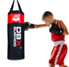 80 cm / 15 kg - Boxsack + Handschuhe + Boxball Geschenkset für Kinder DBX Junior