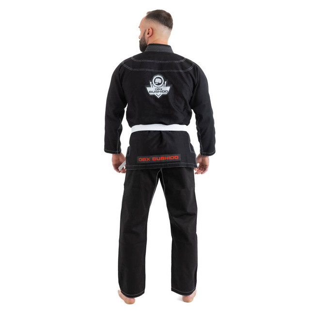 Kimono / GI für BJJ Training - Schwarz DBX ELITE A0 + PAS A0