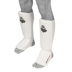 Flexible Schienbeinschützer L - Shinrage Weiß