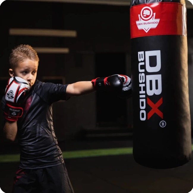80 cm / 15 kg - DBX Junior Red Boxset für Kinder | DBX Bushido