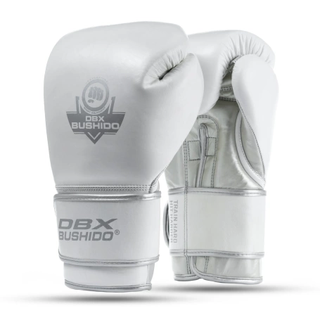 Boxhandschuhe aus echtem Leder PLATINUM | DBX Bushido