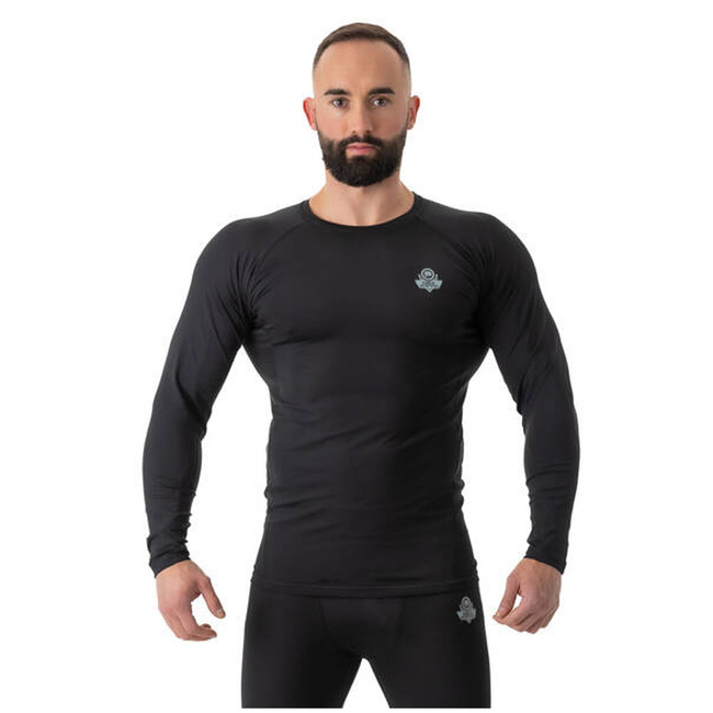Rashguard langarm schwarz BlackRSL - XL