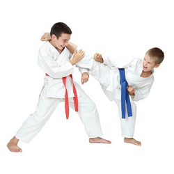 Karate-Kimono für Kinder + Karate-Gürtel Gratis - DBX BUSHIDO ARK-3102 120 cm