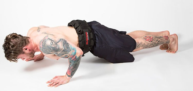 BUSHIDO VERSTELLBARER GEWICHTSGÜRTEL 1-10 KG