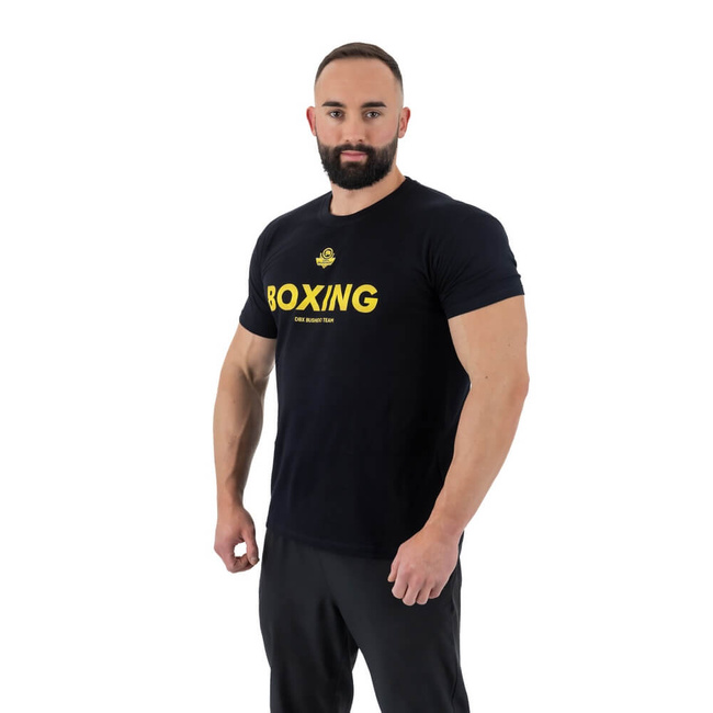 Baumwoll-T-Shirt "Boxen" - M