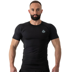 Rashguard kurzarm schwarz BlackRS - XXL