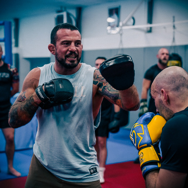 Trainerpratzen aus echtem Leder | Black Leather | 2 Stück