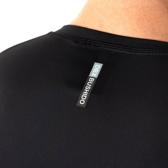 Rashguard kurzarm schwarz BlackRS - L