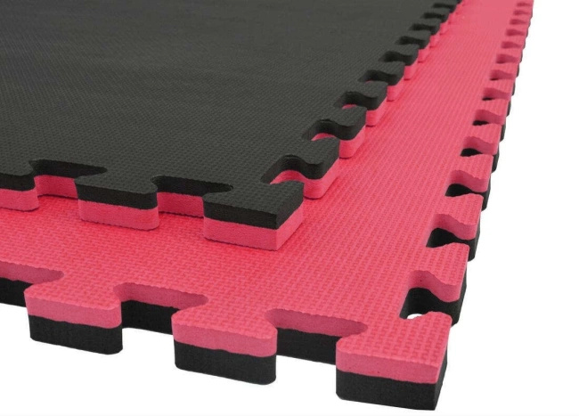 Gymnastikmatte mit Sicherheitszertifikat - Puzzle 1x1m - Tatami 2 cm