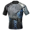 Rashguard kurz "Bones" Kompressions-T-Shirt MMA, BJJ, DBX BUSHIDO R-118H XXL