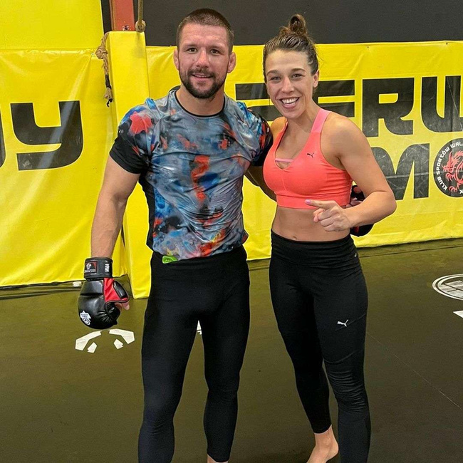 MMA Sparring Handschuhe S/M - Phantom Rot - Valor Series