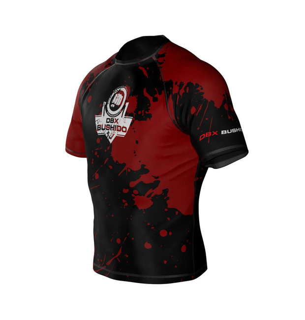 Das "Blood" Kompressions-T-Shirt Rashguard aus Material DBX MORE DRY M
