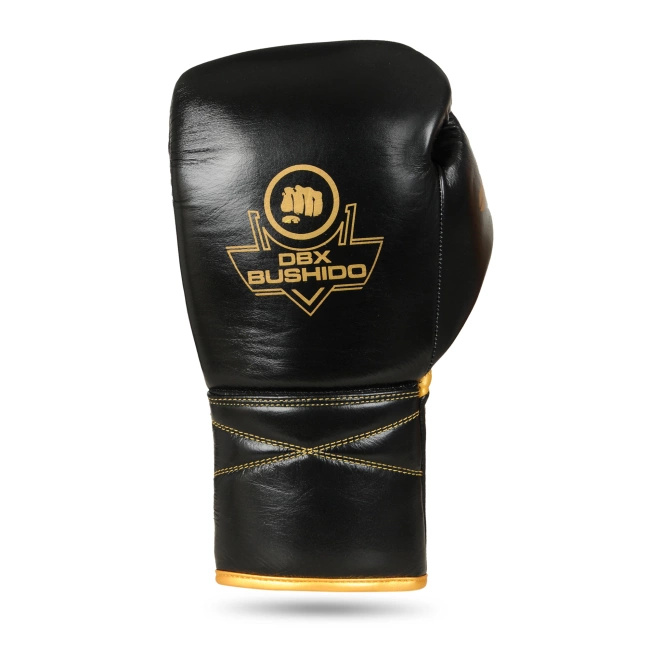 Schnürbare Boxhandschuhe mit Mehrschichtpolsterung – ProFighter Gold – Legacy Series