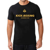 Baumwoll-T-Shirt "Kick-boxen" - M