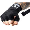 SCHWARZE BOXBANDAGEN, WRAPS, 4 METER, BUSHIDO