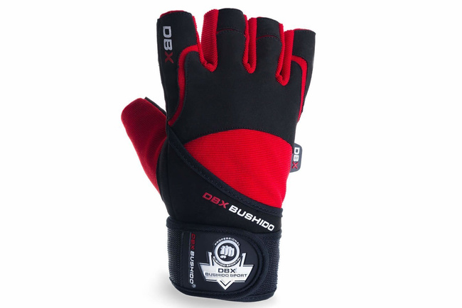 WG-161 - GYMNASTIKHANDSCHUHE - FÜR DAS TRAINING - MIT LANGEM KLETTVERSCHLUSS UND GRIP-X SYSTEM - L