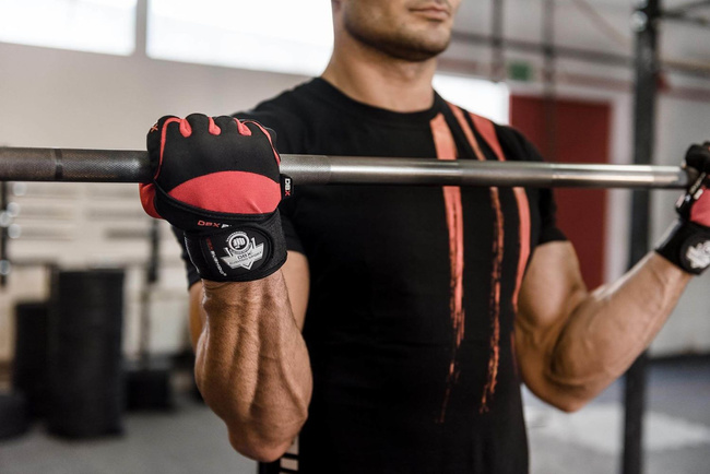 WG-161 - GYMNASTIKHANDSCHUHE - FÜR DAS TRAINING - MIT LANGEM KLETTVERSCHLUSS UND GRIP-X SYSTEM - M