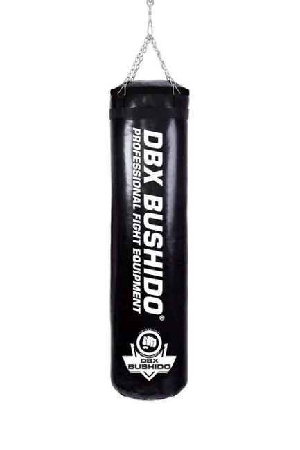 Boxset SBRX Black – Boxsack 130 cm 60 kg + Boxhandschuhe | DBX Bushido