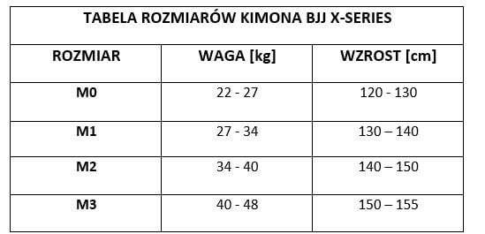 Kimono / GI für BJJ für Kinder Schwarz + Gürtel FREE - X-SERIES M0