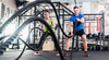 Trainingsseil "Battle Rope" für Cross Training 35mm 9M