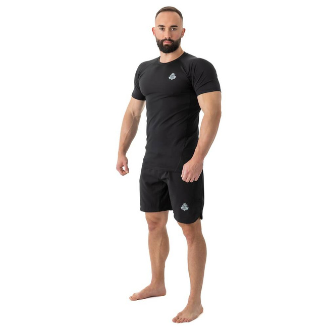 Rashguard kurzarm schwarz BlackRS - XL