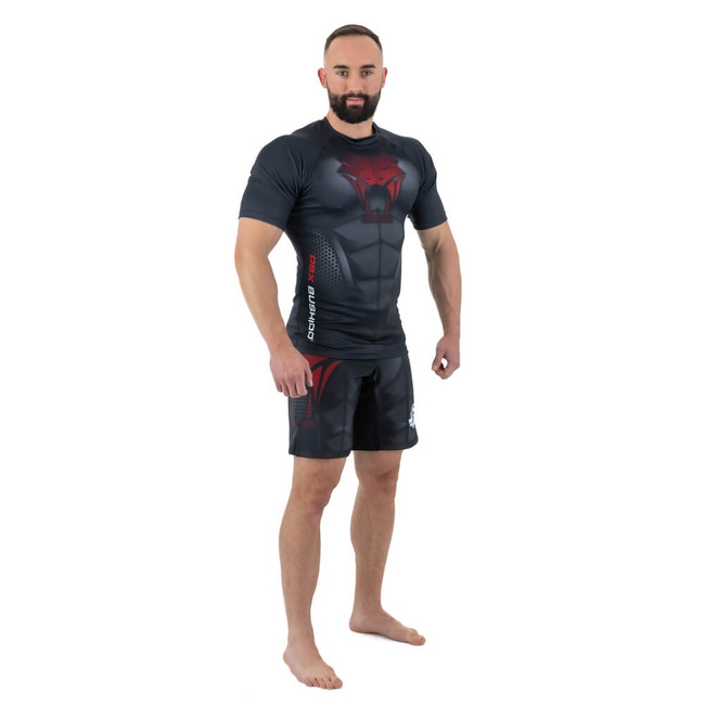 Rashguard "Snake" Kompressions-T-Shirt aus DBX MORE DRY XL Material