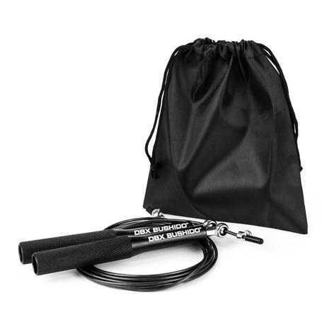 Aluminium-Springseil mit Stahlkabel DBX Pro Black + Schutzhülle