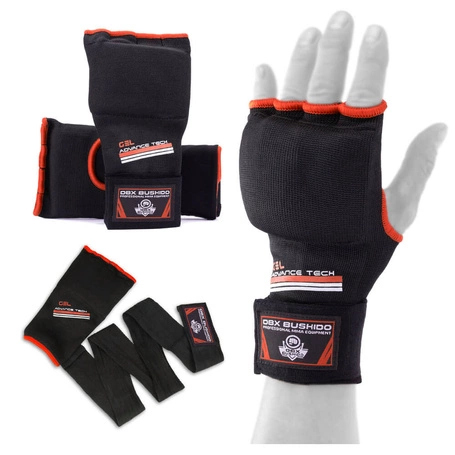 BUSHIDO GEL HANDSCHUHE, WICKEL, BANDAGE -ARK-100017A - LXL