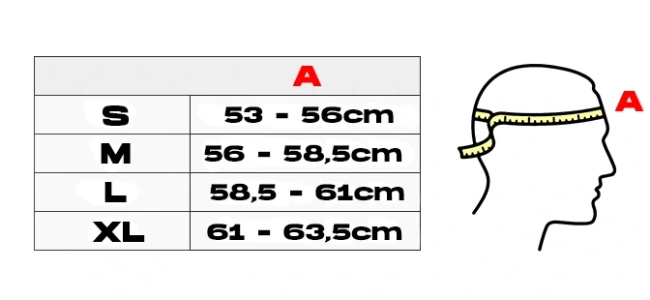 Boxerhelm M - Phantom Rot