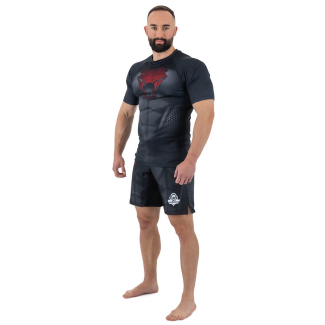 Rashguard "Snake" Kompressions-T-Shirt aus DBX MORE DRY XL Material