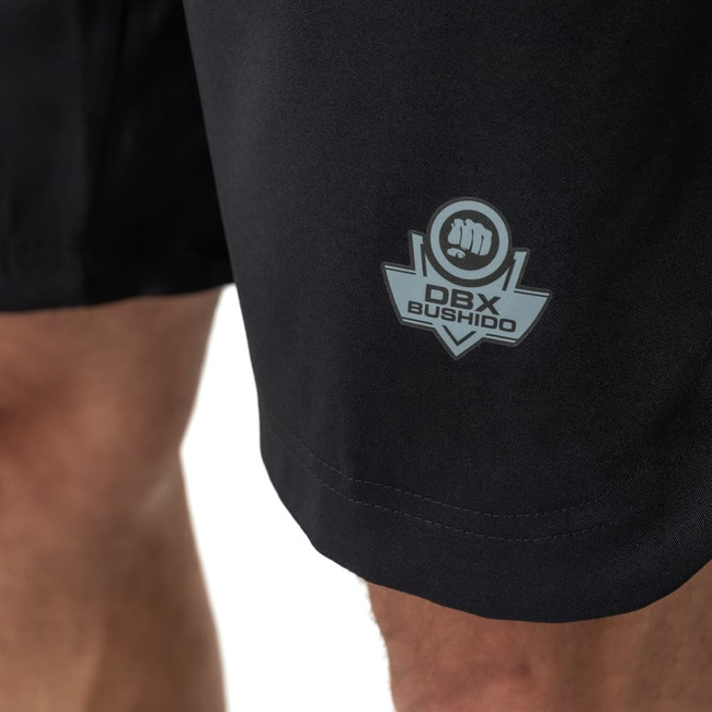 Bushido MMA Shorty Trainingsshorts Schwarz XL
