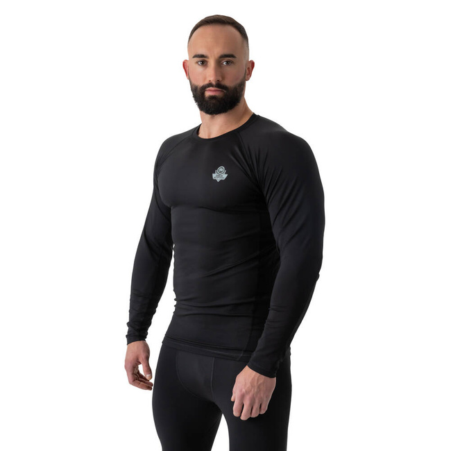Rashguard langarm schwarz BlackRSL - S
