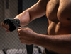 SCHWARZE BOXBANDAGEN, WRAPS, 4 METER, BUSHIDO